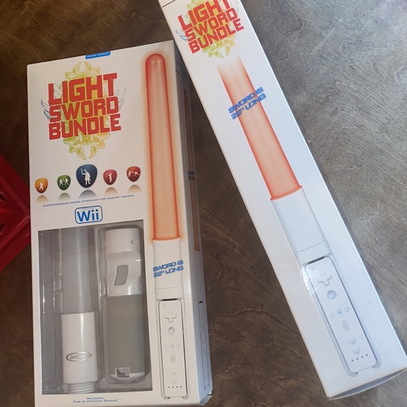NWT Wii remote light saber bundle - Picture 3 of 4